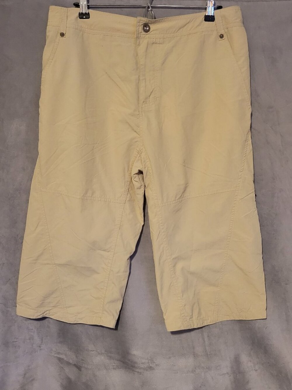 Rossignol Men's Boulder Short Pant Sufflex Breathable Size L Cream NWT